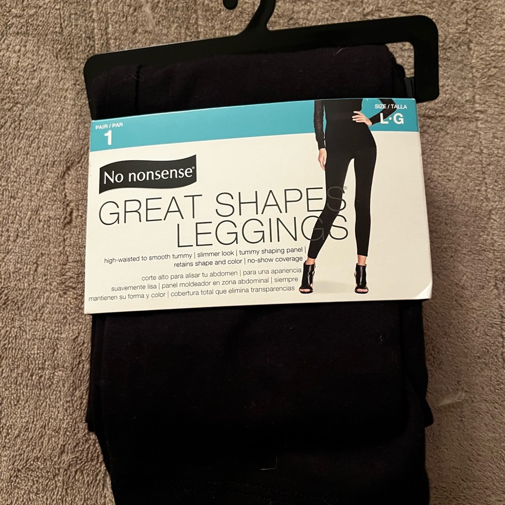 No Nonsense Black Leggings